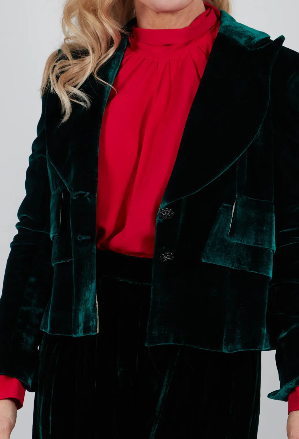 Jazz Lux Jacket in Petrol