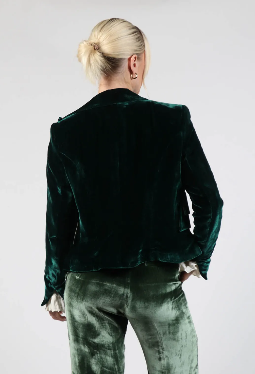 Jazz Lux Jacket in Petrol