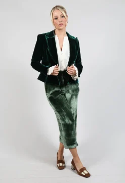 Jazz Lux Jacket in Petrol