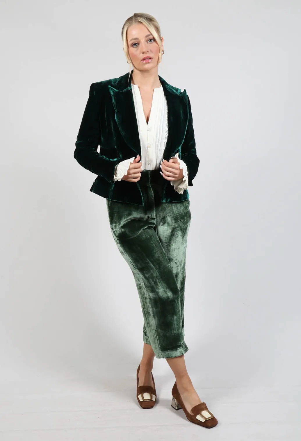 Jazz Lux Jacket in Petrol