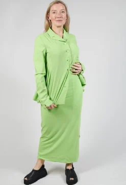 Jersey Double Layered Pencil in Lime