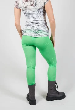 Jersey Leggings in Gecko