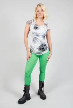 Jersey Leggings in Gecko