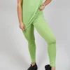 Jersey Leggings in Lime