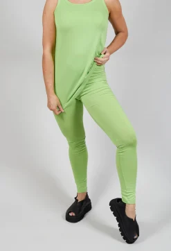 Jersey Leggings in Lime