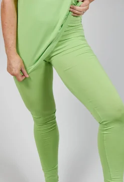 Jersey Leggings in Lime