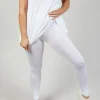 Jersey Leggings in White