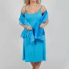 Jersey Slip Dress in Malibu