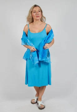 Jersey Slip Dress in Malibu