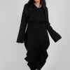 Jersey Vino Dress in Black