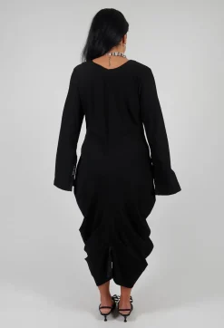Jersey Vino Dress in Black
