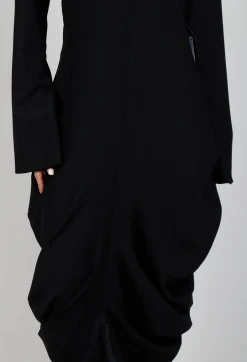 Jersey Vino Dress in Black