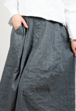 Jleana Skirt in Zinc Stripe