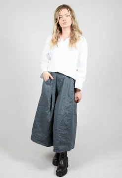 Jleana Skirt in Zinc Stripe