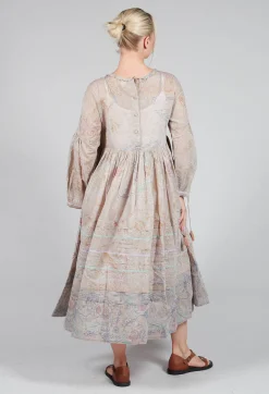 Julian Dress in Dull Grey
