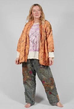 Julian Floral Kimono in Marmalade