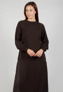 Jumper Dress with Contrasting Back in Java