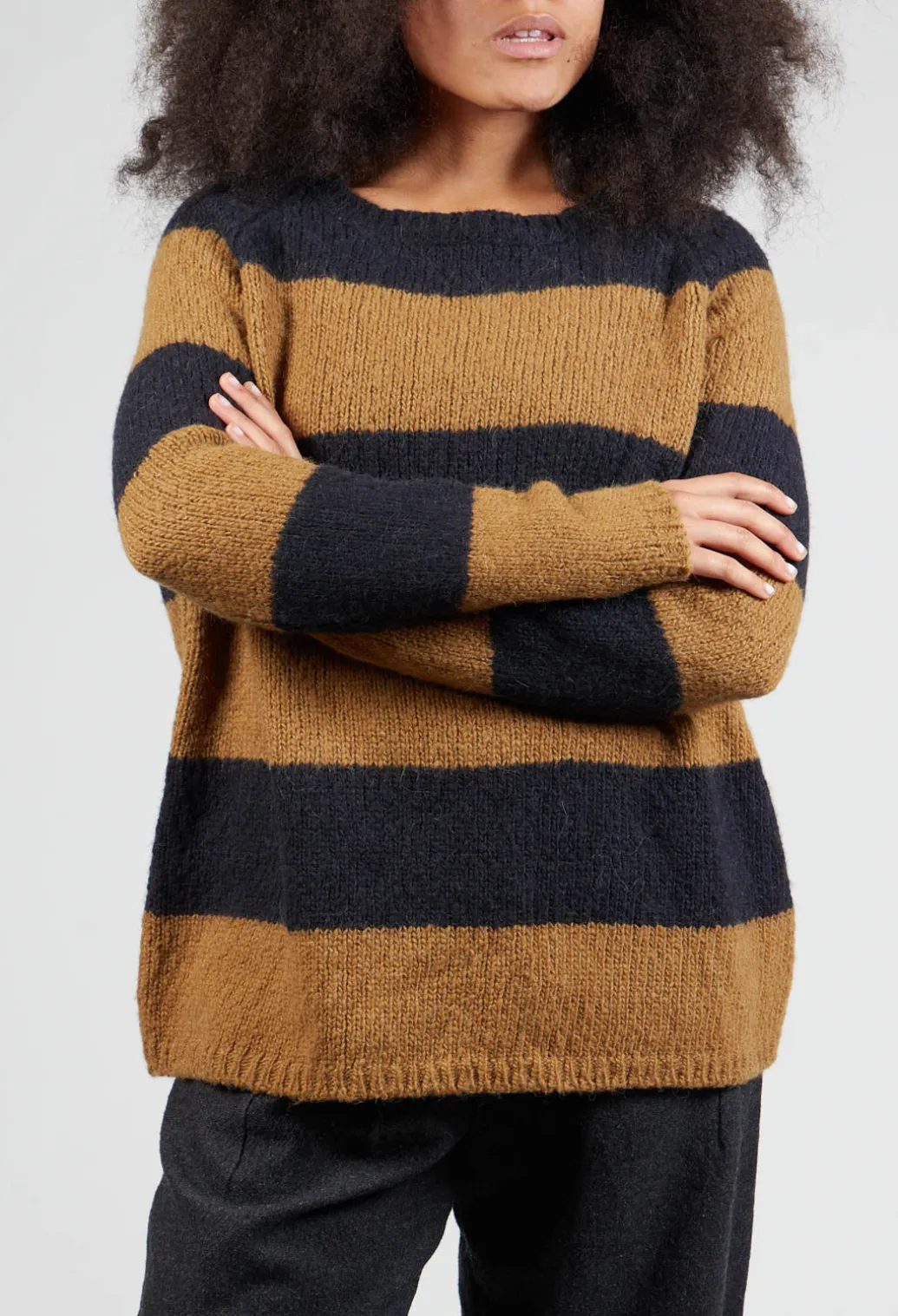 Jumper in Tobacco Black