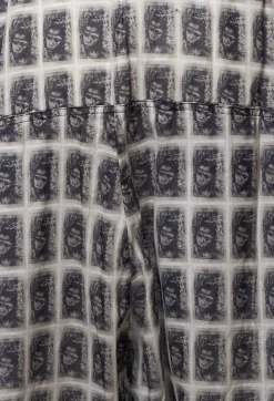 Jumpsuit in Deep Blue Print