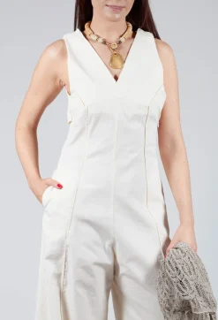 Jumpsuit Palla in Ecru