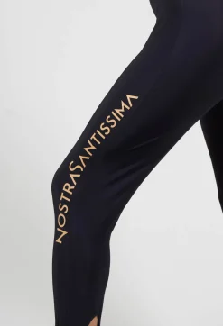 Jumpsuit with Stirrups in Black