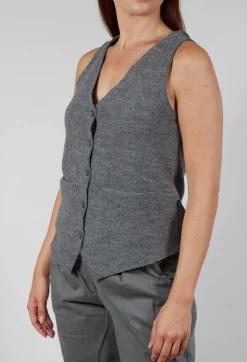 Junai Vest in Anthra