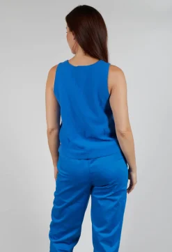 Junai Vest in Cobalt
