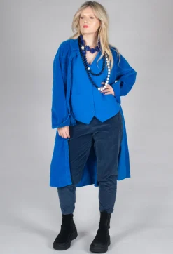 Junai Vest in Cobalt