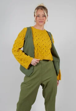 Junai Vest in Khaki