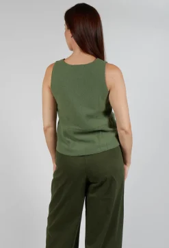 Junai Vest in Khaki