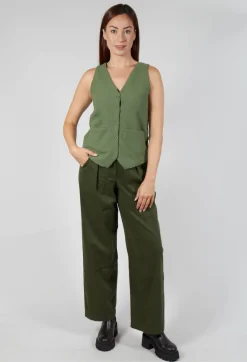 Junai Vest in Khaki