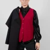 Junai Vest in Scarlet