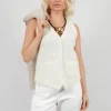 Junai Vest in Undyed