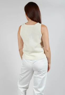 Junai Vest in Undyed