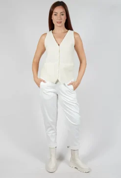 Junai Vest in Undyed