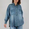 Kabo Blouse in Denim
