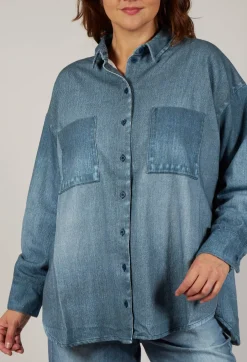 Kabo Blouse in Denim
