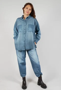Kabo Blouse in Denim