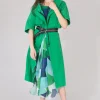 Kama Trench in Bright Green