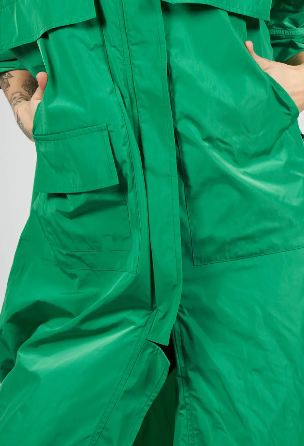 Kama Trench in Bright Green