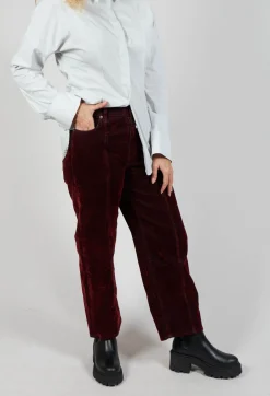 Kelim Jeans in Grape