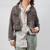 Kelley Cropped Coat in Andy