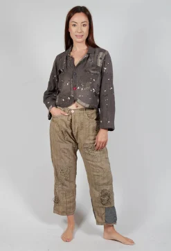 Kelley Cropped Coat in Andy