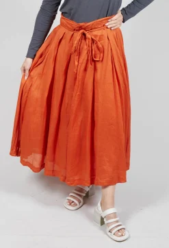 Keta Skirt in Unique Orange