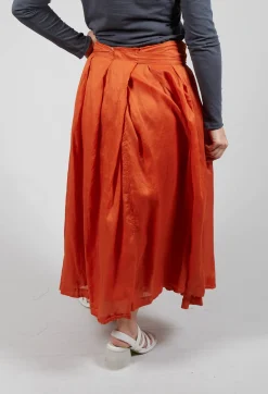 Keta Skirt in Unique Orange