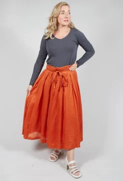 Keta Skirt in Unique Orange