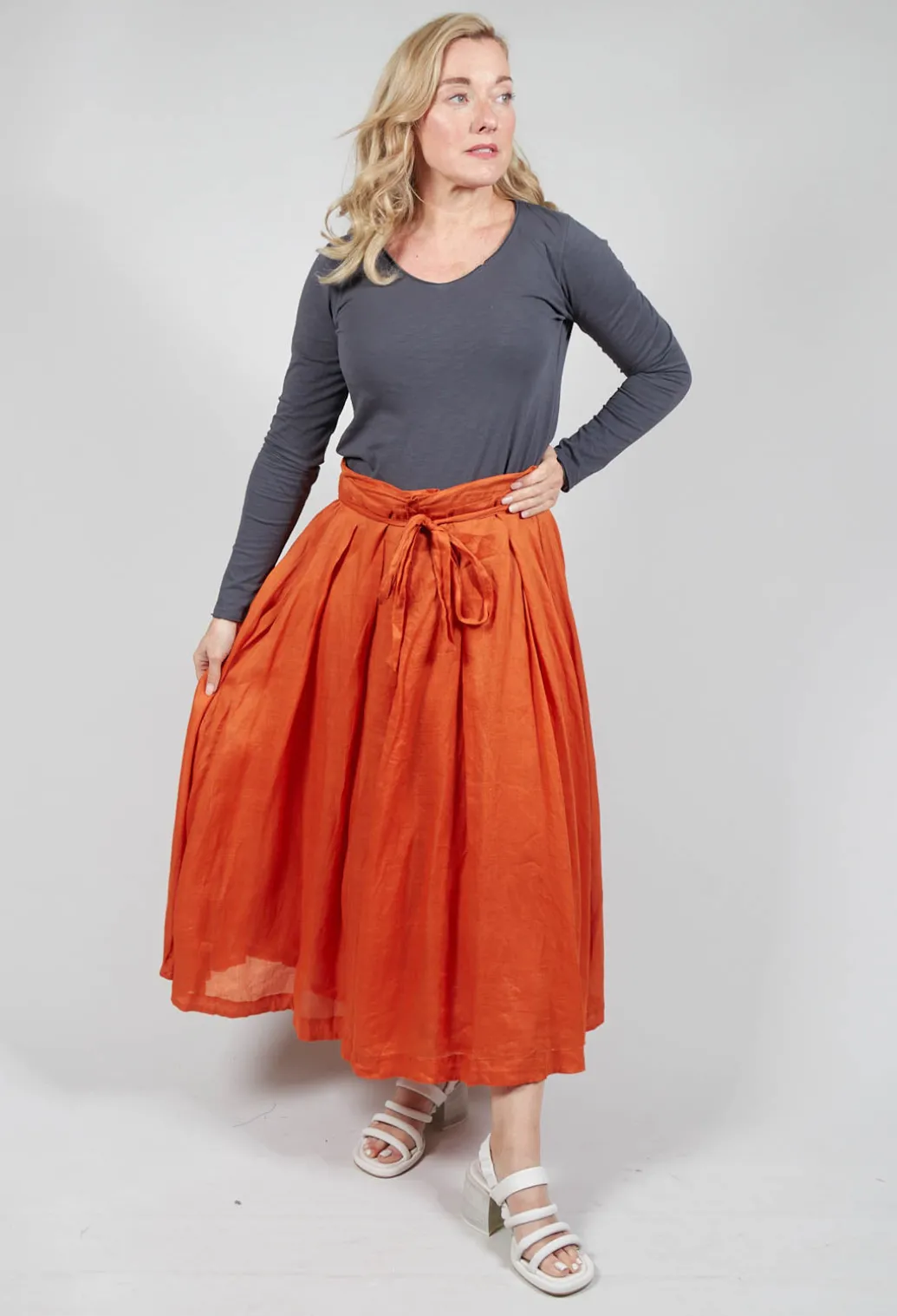Keta Skirt in Unique Orange