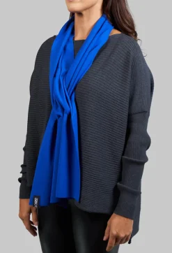 Keyhole Scarf in Royal