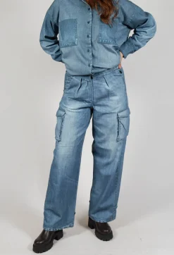 Kidava Trousers in Denim