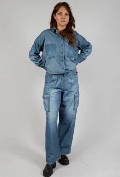 Kidava Trousers in Denim